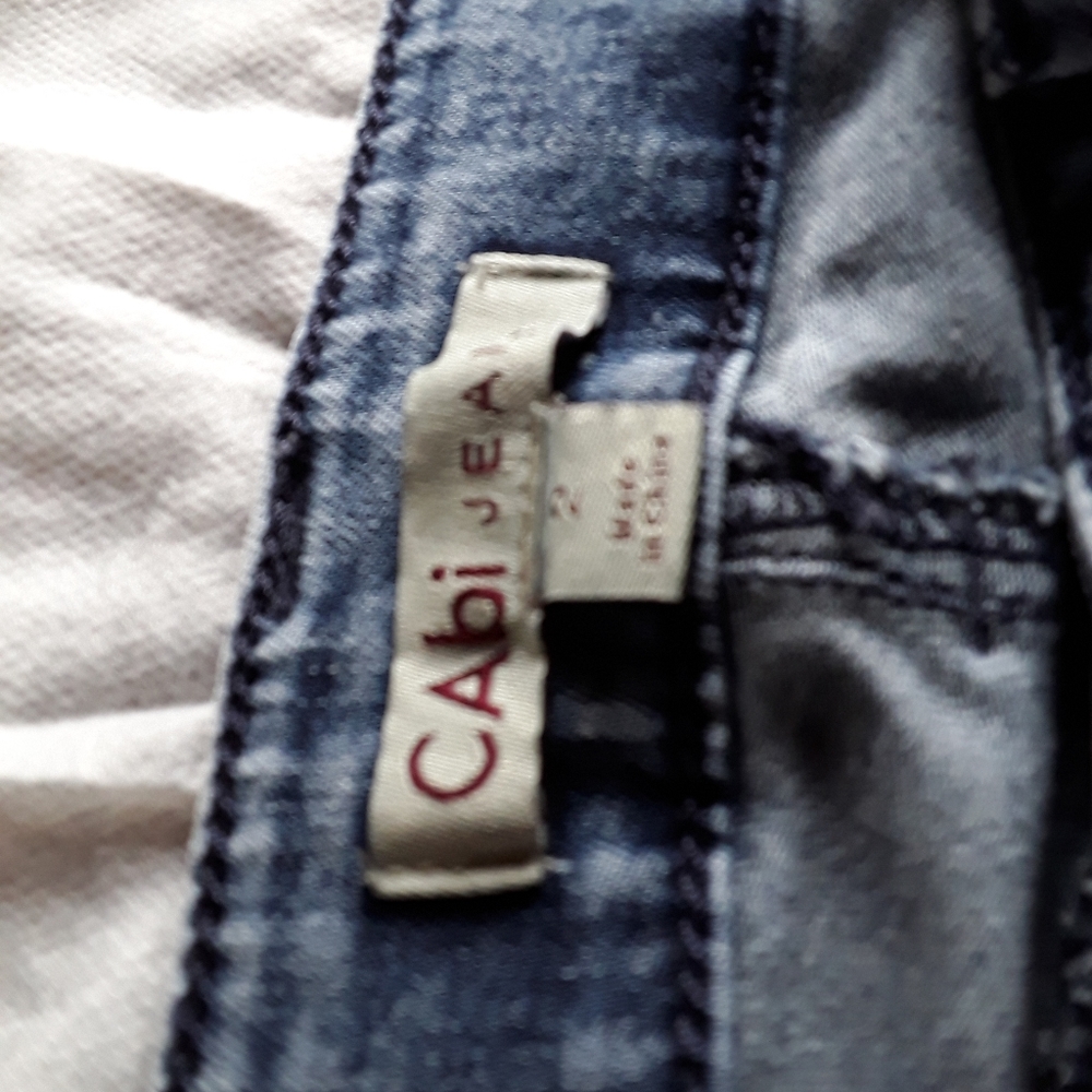 Cabi Constellation Paint Splatter Skinny Jeans - Picture 4 of 11